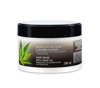INDIA Hair Mask with Hemp Oil and D-Panthenol 200ml