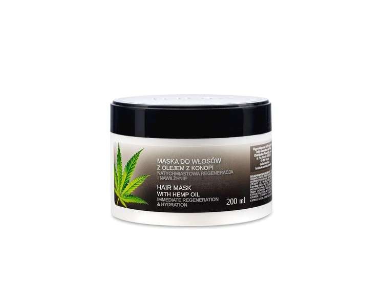 INDIA Hair Mask with Hemp Oil and D-Panthenol 200ml