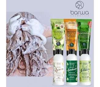 Hair Shampoo & Conditioner Barwa Deep Cleansing Moisturizing PEH Natural Vegan