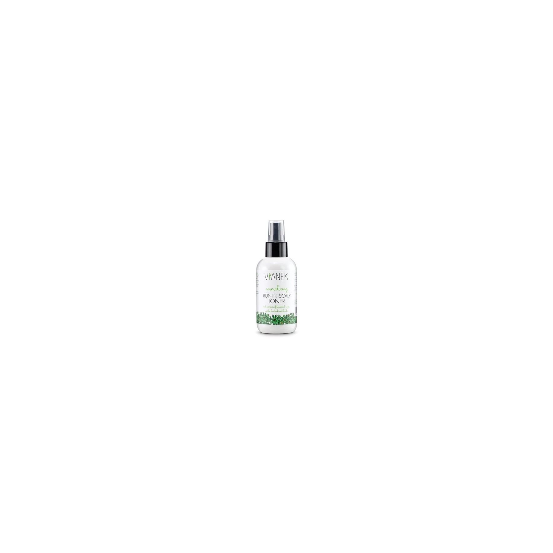 VIANEK Normalizing Toner and Hair Tonic for Scalp with Horsetail, Sage, Nettle, Burdock and Birch