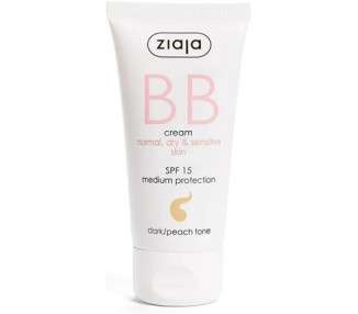 Ziaja BB Cream for Oily & Combination Skin Dark/Peach Tone 50ml