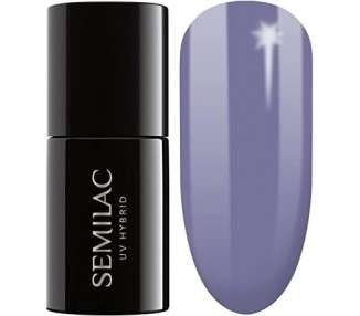 Semilac 104 UV Hybrid Nail Polish 7ml Violet Gray