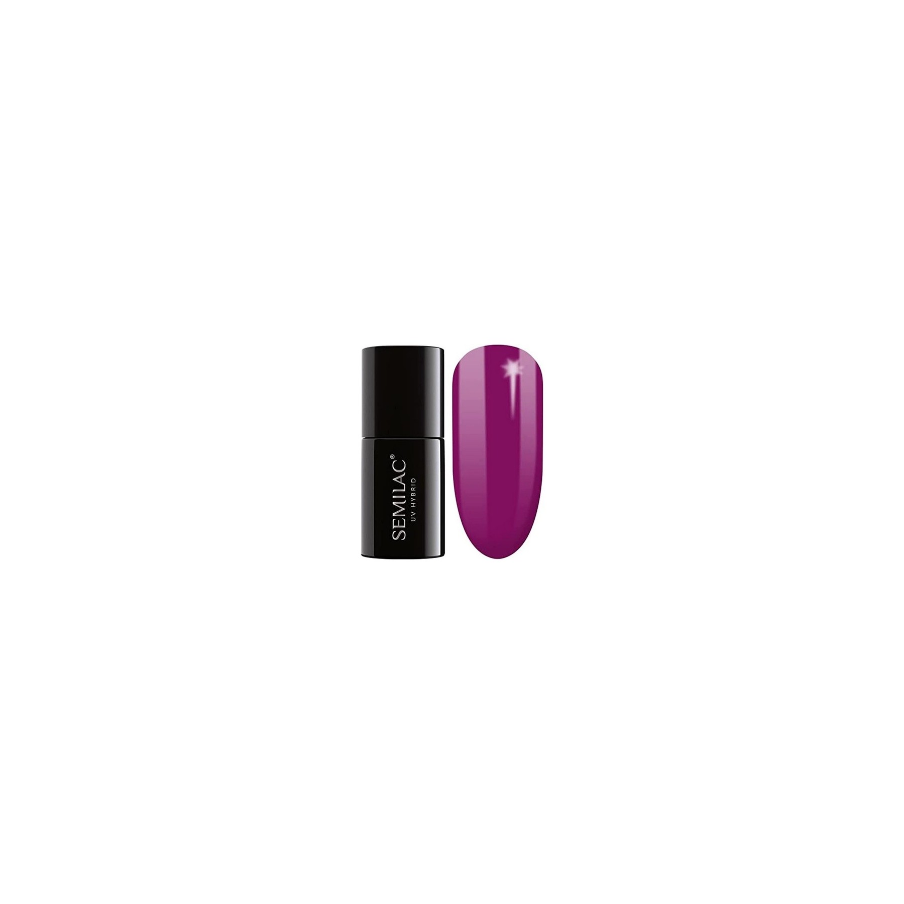 Semilac 034 UV Hybrid Nail Polish Mardi Gras 7ml