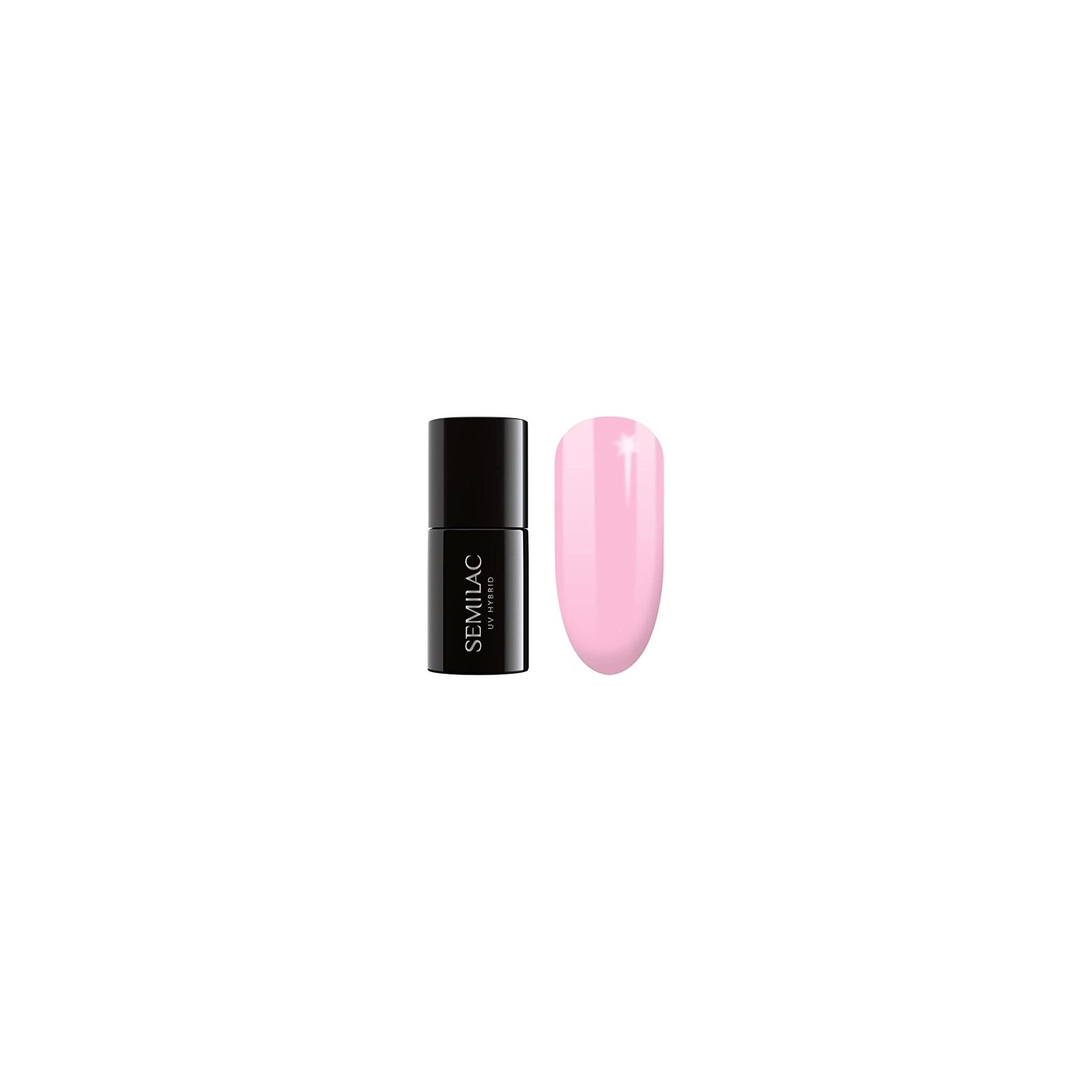 Semilac UV Nail Polish Sweet Pink 003 7ml - Colorful and Long-Lasting Nail Polish for Intensive Nails