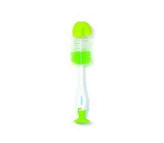 BabyOno 728/02 Small Shoe Brush with Suction - Green