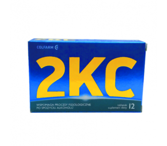 2KC Hangover Relief 12 Tablets