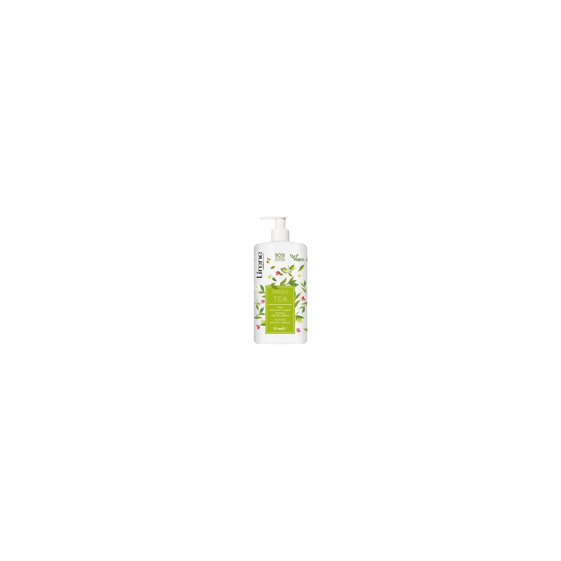 Lirene Green Tea Shower and Bath Soap 500ml
