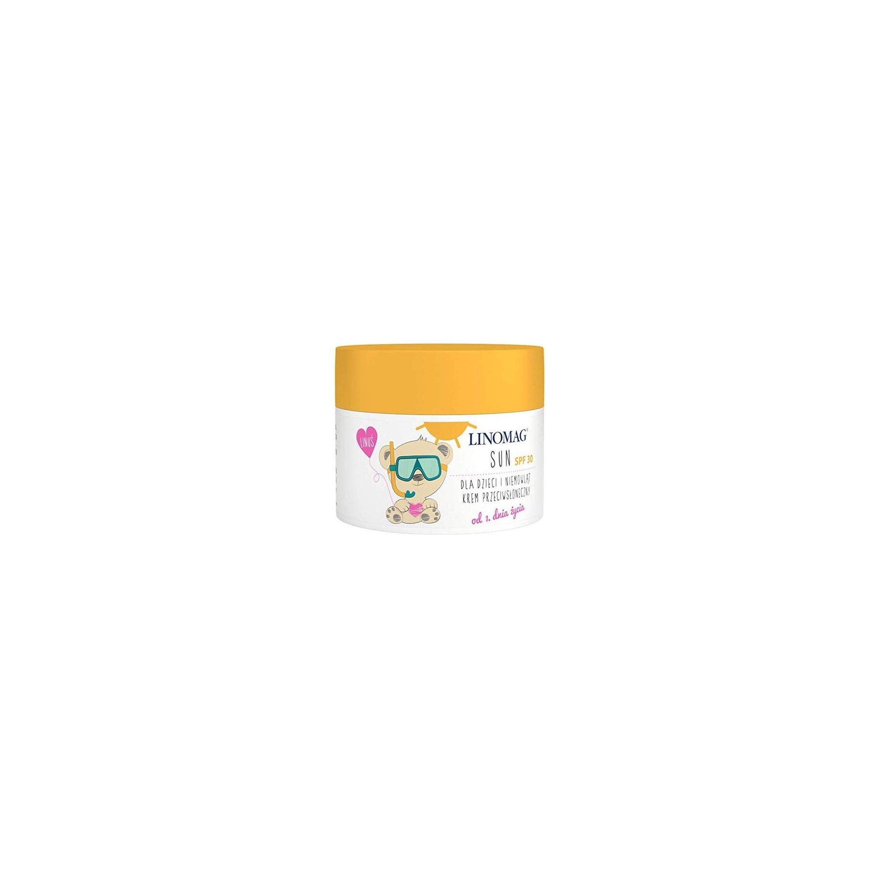 LINOMAG Sun Water-Resistant Cream 50ml - Effective Protection Against UVA and UVB Radiation