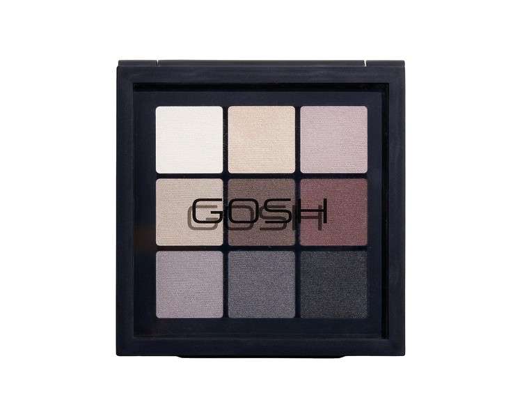 Gosh Eyedentity Vegan Eyeshadow Palette with 9 Perfectly Matched Matt & Metallic Colours Fragrance-Free 005 Be Hopeful