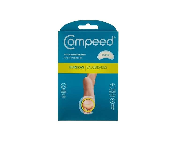 Compeed Hardness Callus Large Dressings - Pack of 2