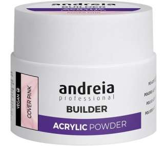 Andreia Professional Acrylic Builder Powder for Nail Extensions Cover Pink 35g