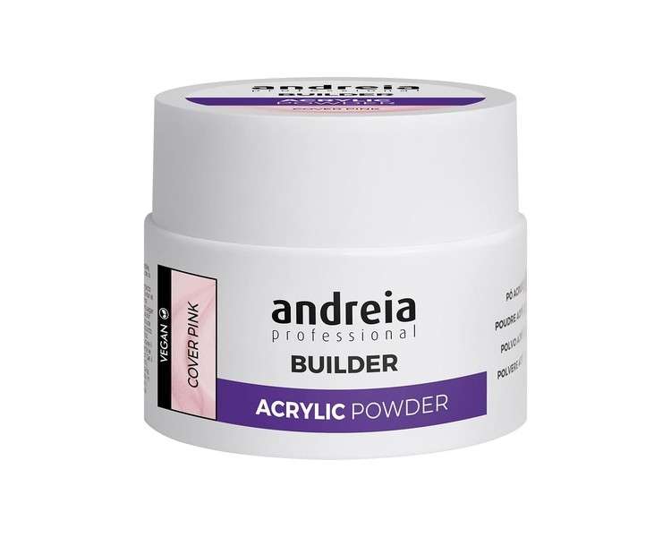Andreia Professional Acrylic Builder Powder for Nail Extensions Cover Pink 35g