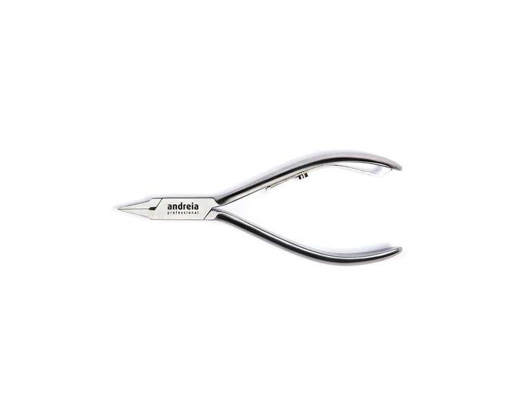 Andreia Professional Nail Cutter Stainless Steel Sharp Pointed Straight Nail Clipper for Normal and Ingrown Nails Durable Nail Care Pedicure Manicure Tools