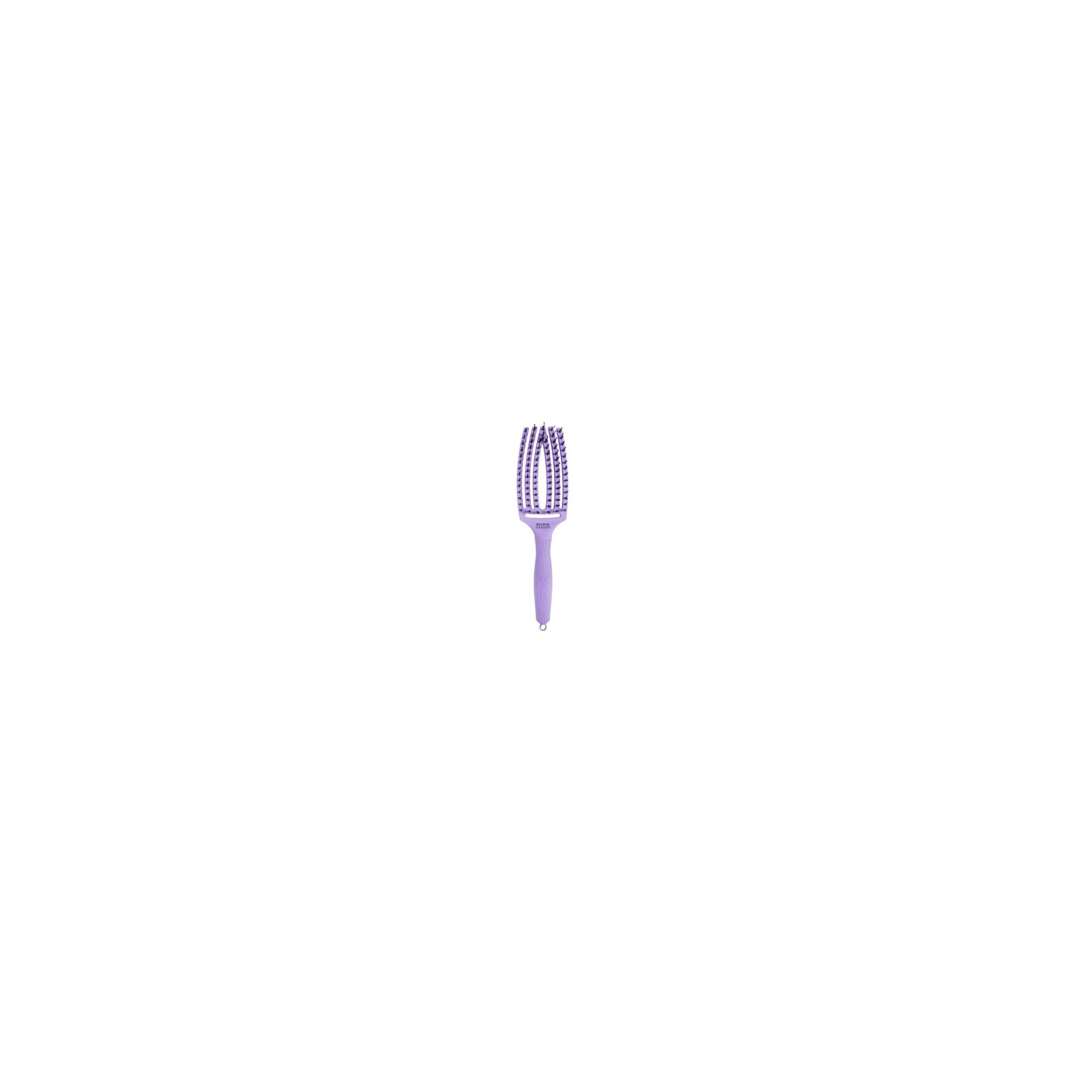 Olivia Garden Finger Brush Moon Medium - Lavender
