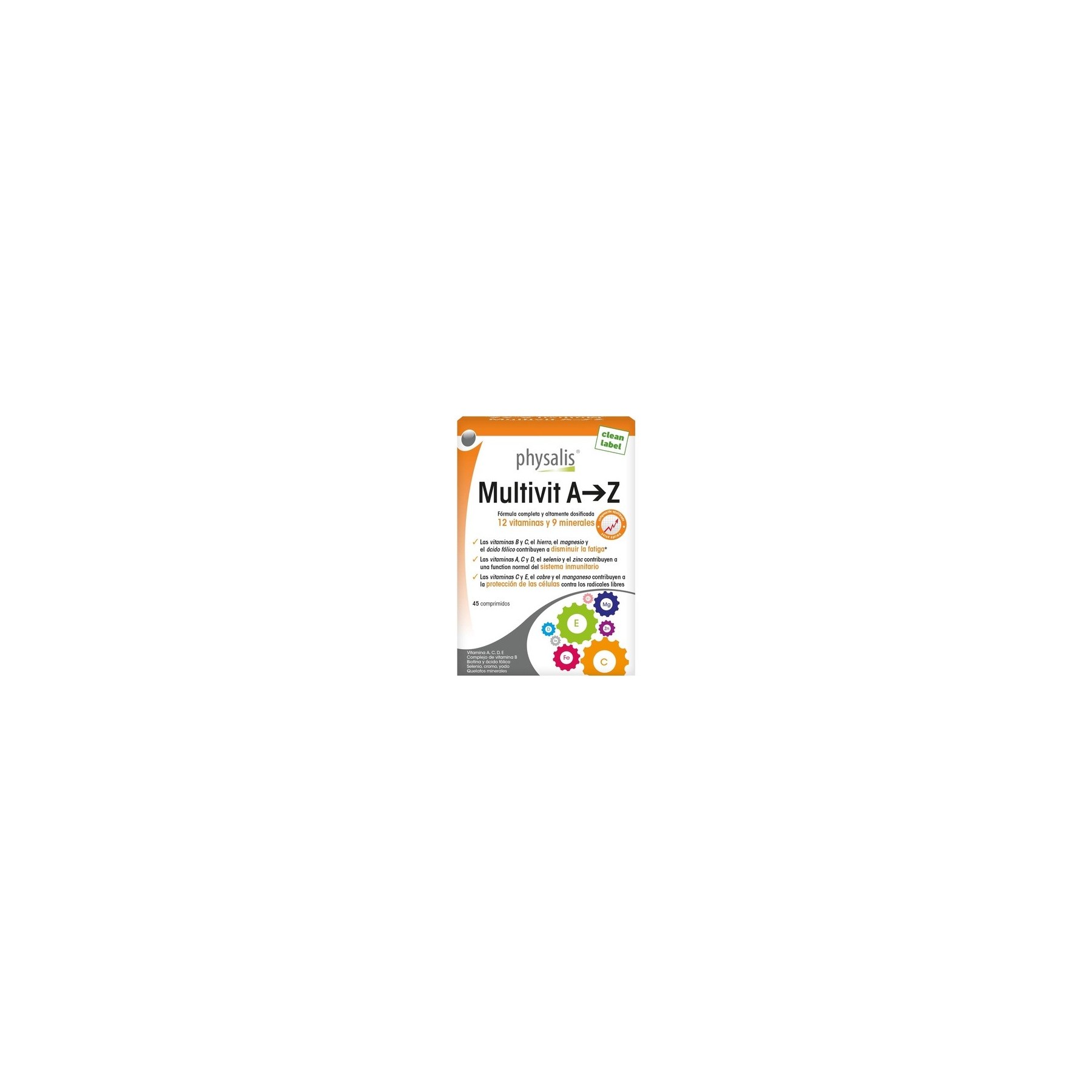 Physalis Multivit A-Z 45 Tablets