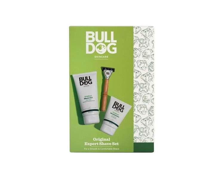 Bulldog Skincare for Men Christmas Gift Set Original Expert Shave Set
