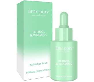Âme Pure Retinol + Vitamin C Serum Youthful Radiant Complexion Natural Glow