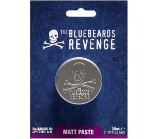 The Bluebeards Revenge Matt Paste for Men All in One Hair Styling Paste with Reworkable Medium Hold and Matt Finish 30ml