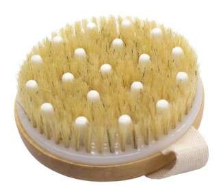 Ana Wiz Lymphatic Detox Brush with Natural Boar Bristles and Rubber Nodules