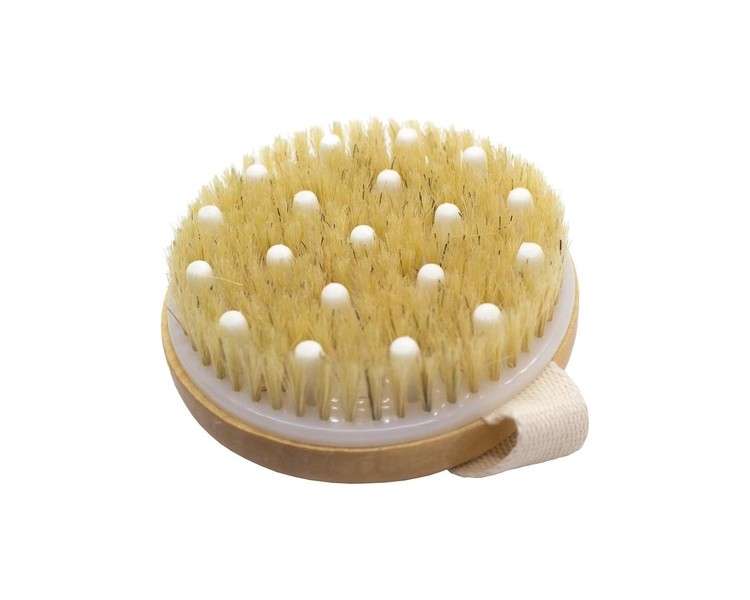 Ana Wiz Lymphatic Detox Brush with Natural Boar Bristles and Rubber Nodules