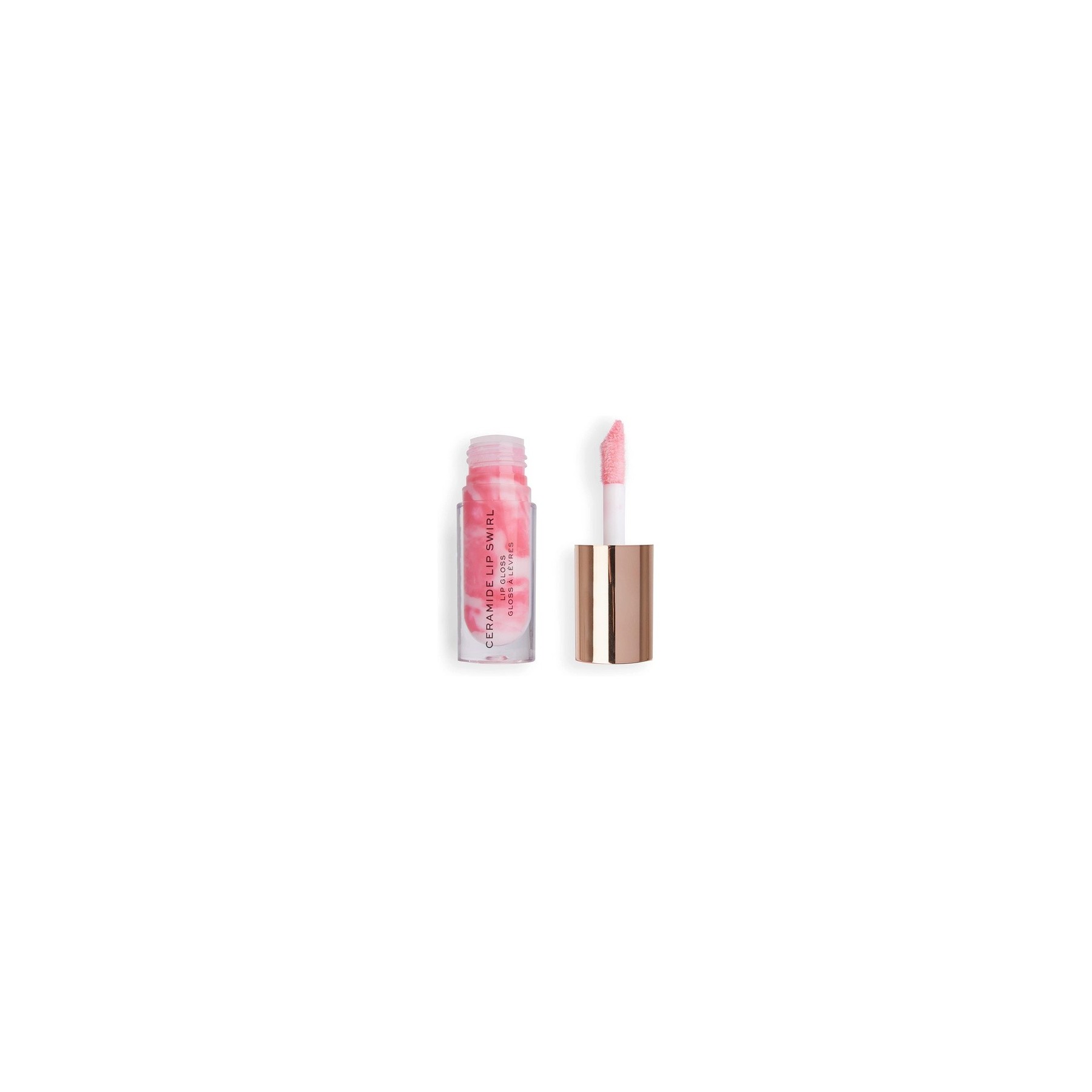 Makeup Revolution Lip Swirl Ceramide Gloss Lipgloss Sweet Soft Pink 4.5ml