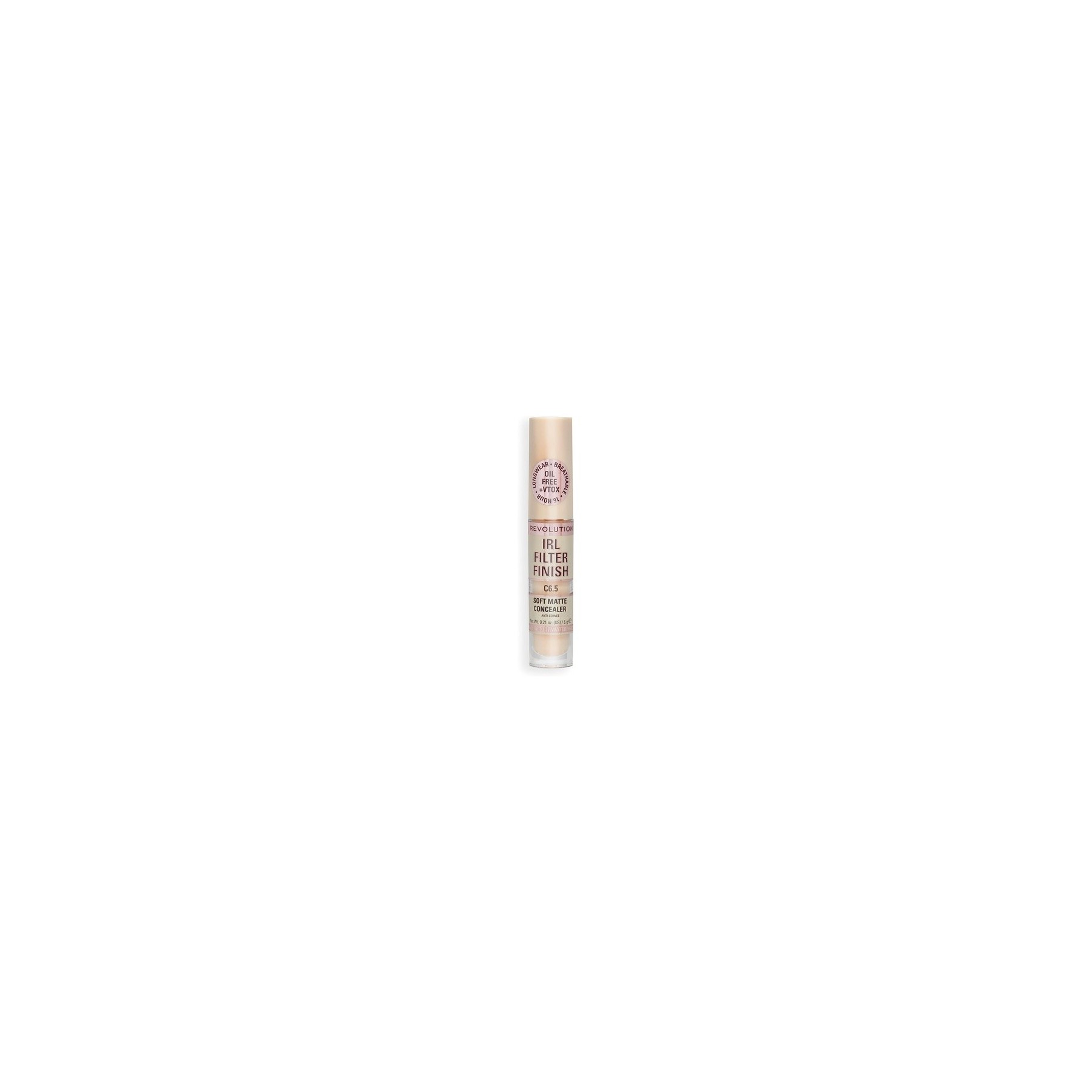 Makeup Revolution IRL Filter Finish Concealer Medium to Full Coverage C6.5 6g