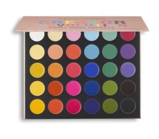 Makeup Revolution Creator Face Palette Colouring Book 30 Shades 30g
