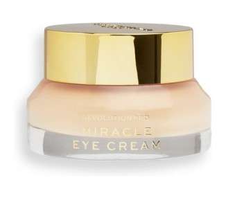 Revolution Pro Miracle Eye Cream Hydrating and Beautifying Eye Cream Reduces Dark Circles and Fine Lines Contains Vitamin C 15ml