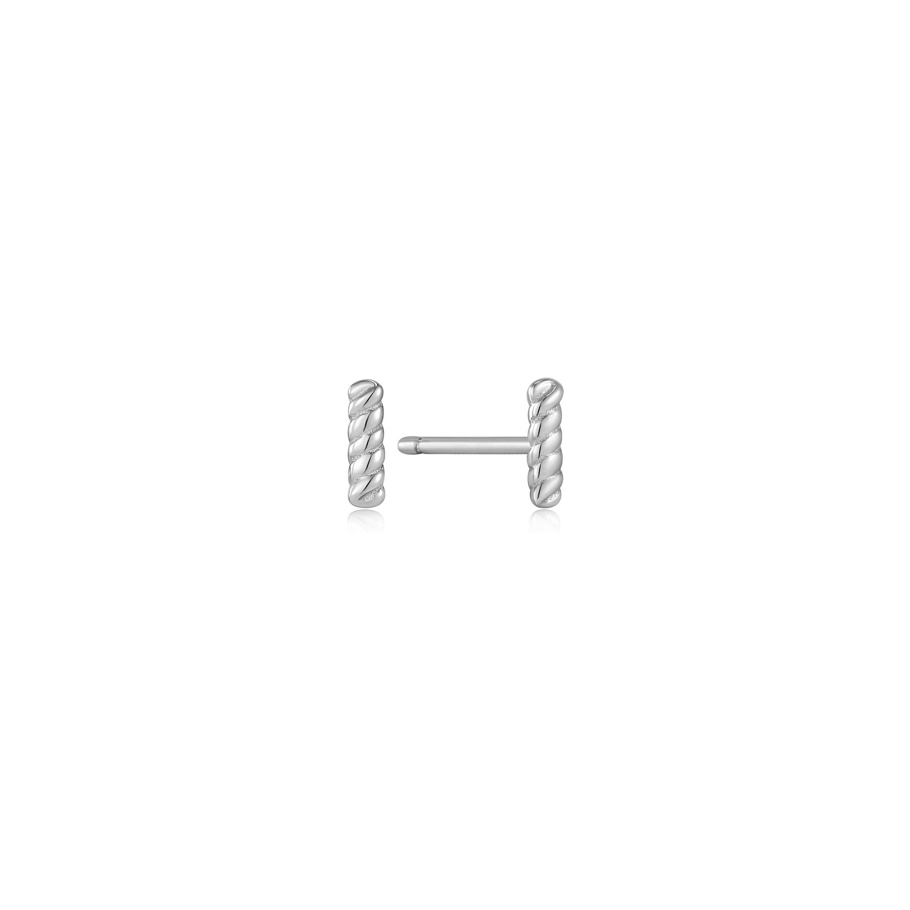 Ania Haie Gold Rope Bar Stud Earrings E036-01G