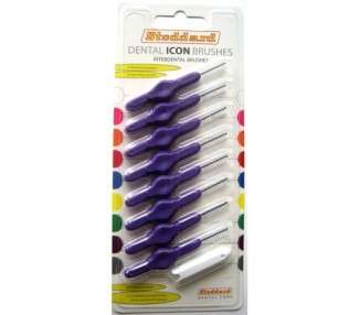 Stoddard ICON Soft Interdental Brushes Large 6mm Purple
