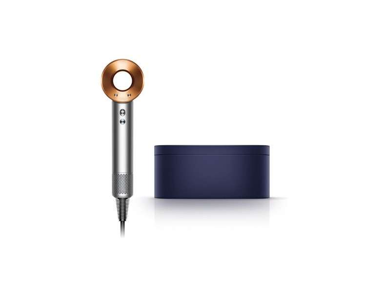 Dyson Supersonic Hair Dryer New Nickel/Copper with Flyaway Attachment