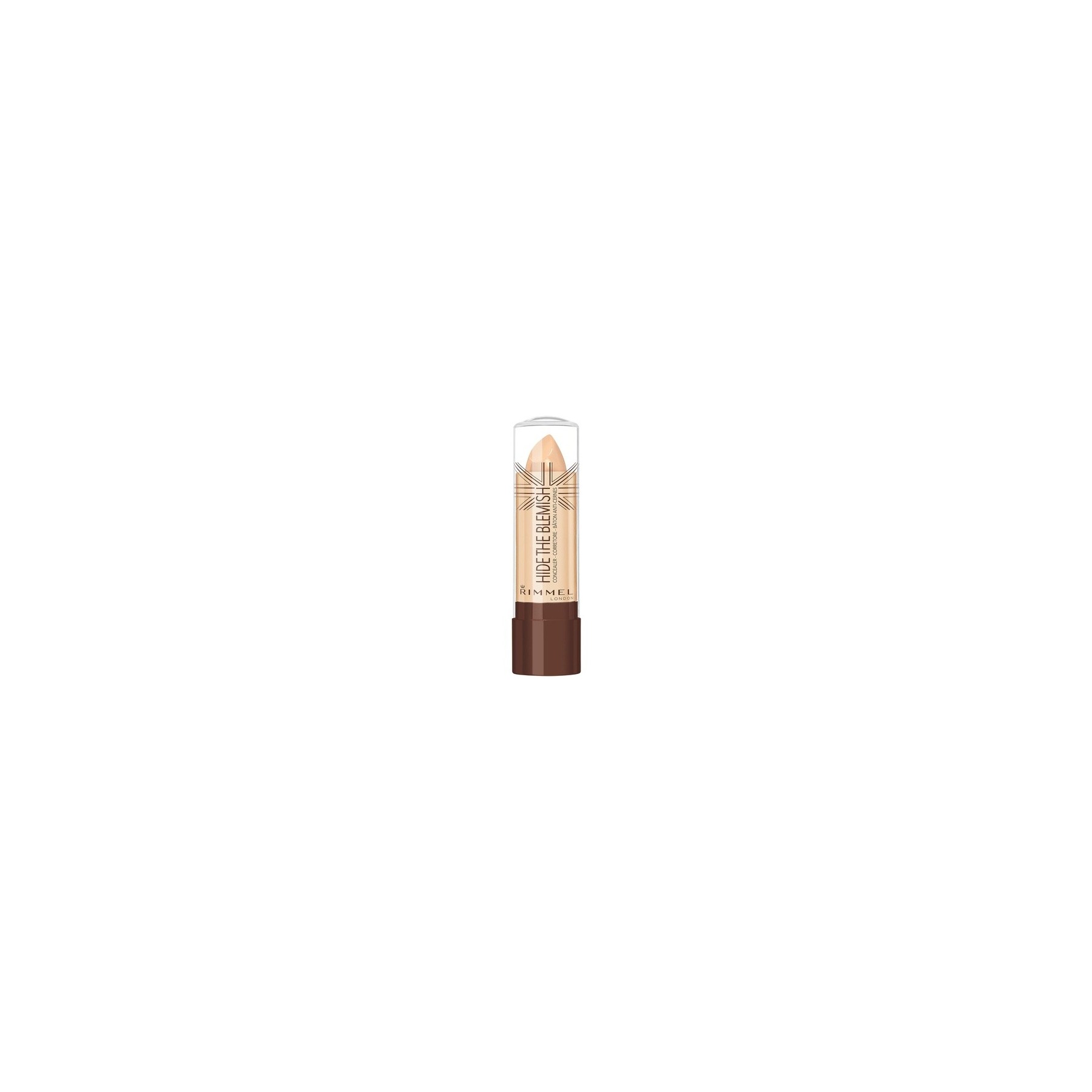 Rimmel London Hide The Blemish Stick Concealer Instant Retouch and Imperfection Camouflage 4.5g 105 Golden Beige