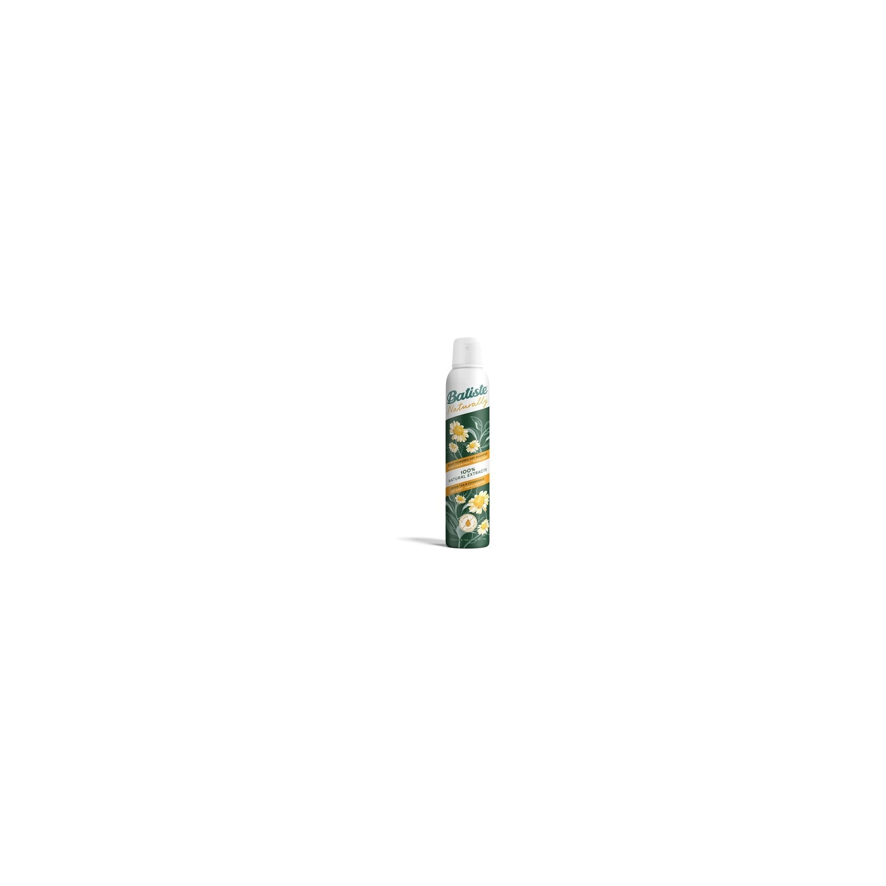Batiste Naturally Green Tea & Chamomile 200ml No Rinse Hair Refresh Spray with Natural Extracts