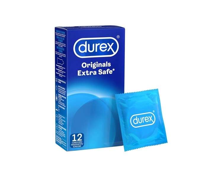 Durex Extra Safe Condoms 12 Count - Pack of 12