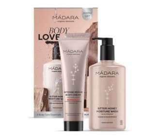 Madara Organic Natural Body Love Duo Gift Set - Body Moisturizer and Cleanser