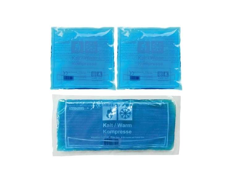 Cold and Hot Compress Gel Ice Pack Cooling and Heating Pad