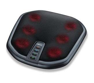Beurer FM 70 Shiatsu Foot and Back Massager with Optional Heat Function for Relieving Tensions - Automatic Shutdown