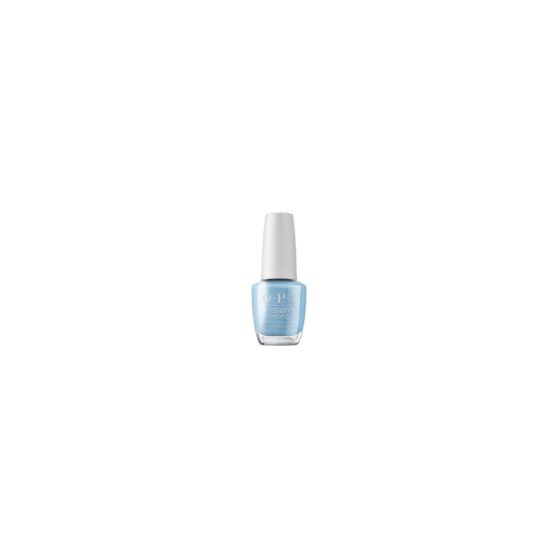 OPI Nature Strong Nail Polish Quick Dry Vegan Nail Varnish With Long-Lasting Results Light Shades Big Bluetiful Planet