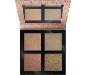essence Pure Nude Sunlighter Palette 4 Breathtaking Highlighter Shades Vegan Paraben Free Cruelty Free 1 Count
