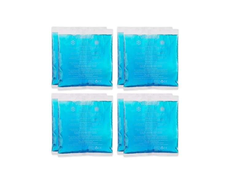 Relaxdays Cooling Pads 14 x 12.5 cm - Pack of 8