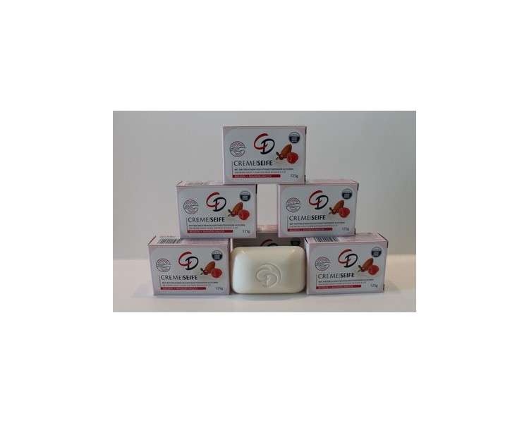 CD Soap Cream Soap Berries & Almond Milk with Glycerin 125g