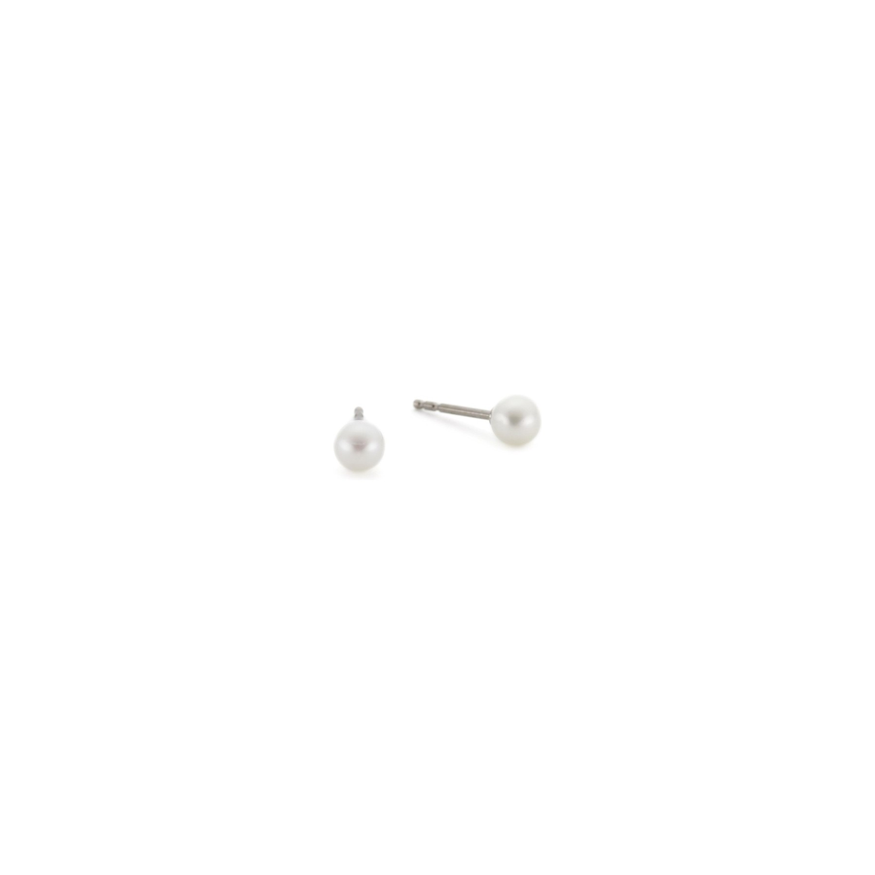 Boccia Women's Titanium Pearls Stud Earring 053401