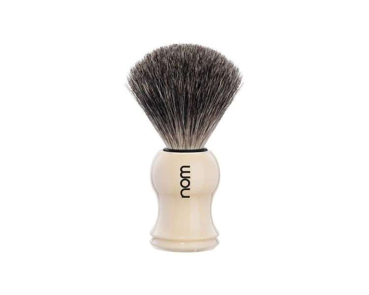 Nom Gustav Pure Badger Shaving Brush Cream