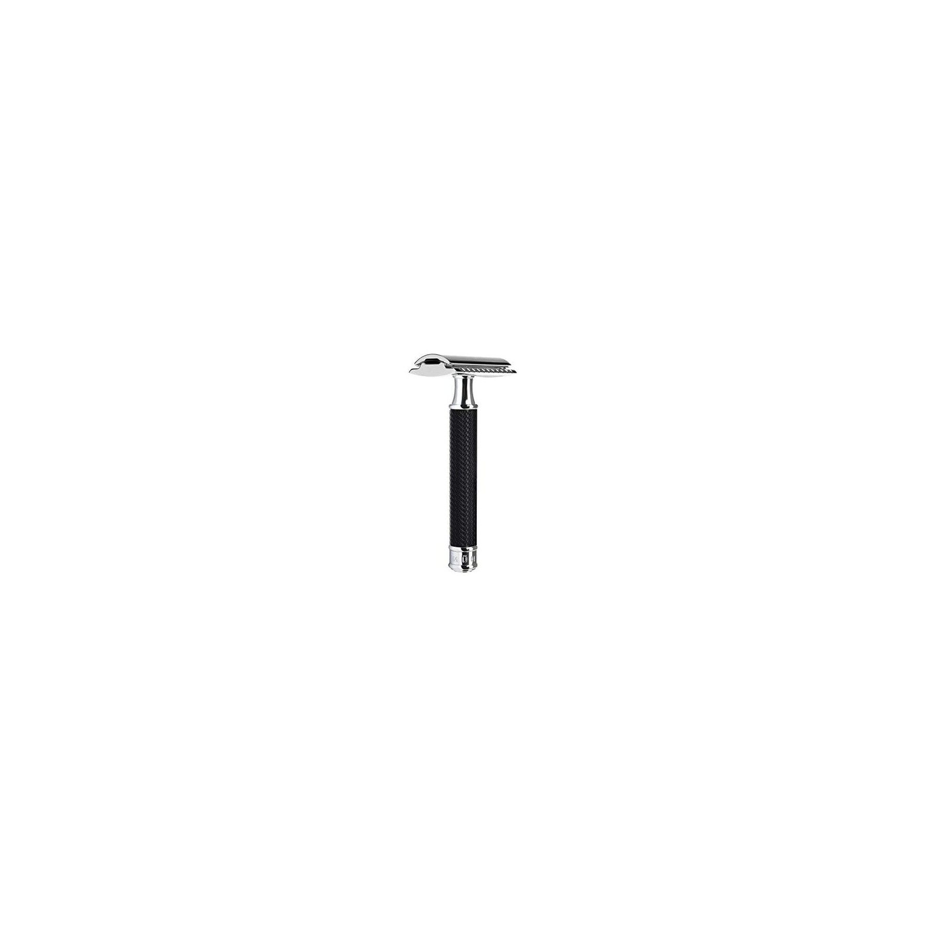 MÜHLE Traditional Safety Razor Black Closed Comb