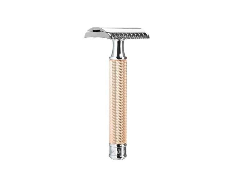 MÜHLE Traditional Rose Gold Open Comb Safety Razor