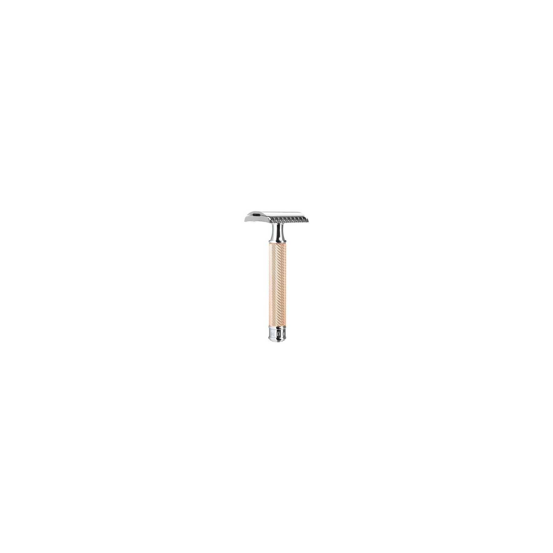 MÜHLE Traditional Rose Gold Open Comb Safety Razor