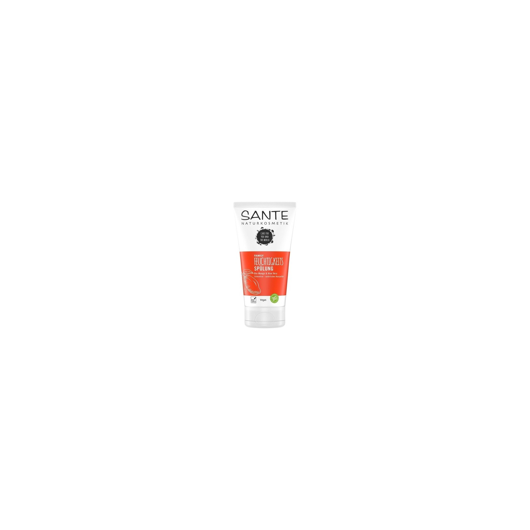 Sante Naturkosmetik Moisturising Conditioner Organic Mango & Aloe Vera Intensive Care for Soft Hair 150ml