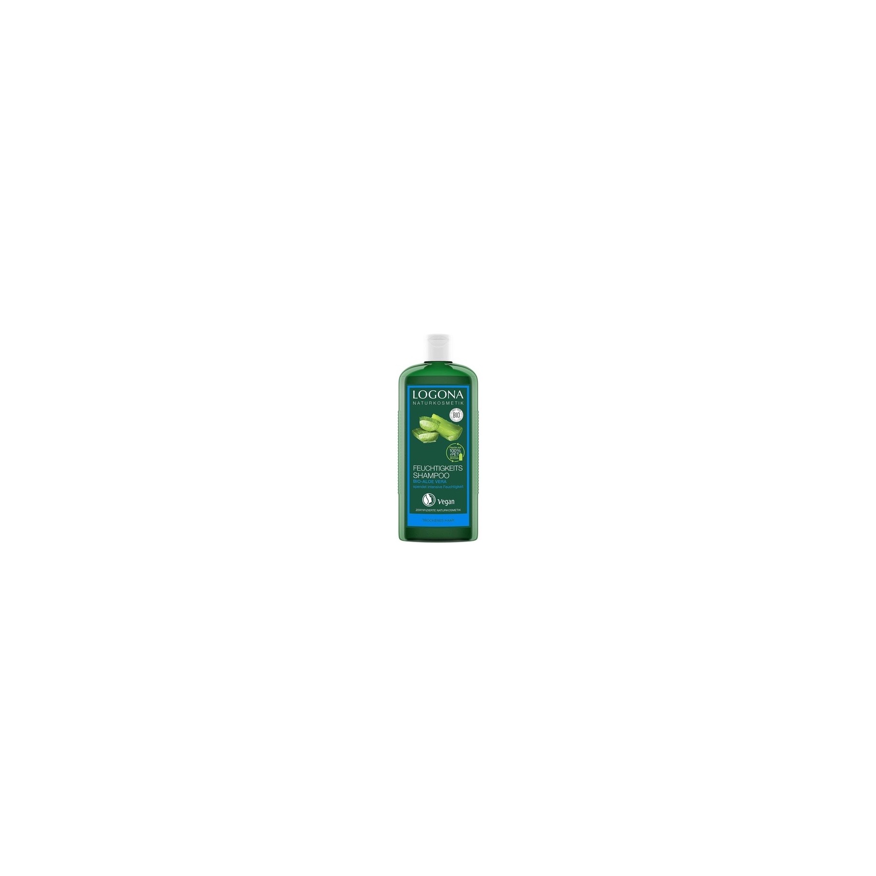 LOGONA Naturkosmetik Organic Aloe Vera Moisturising Shampoo 250ml