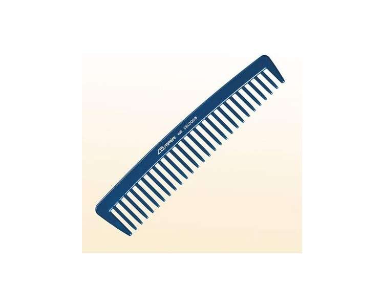 Professional Hairdresser Comb 408 Blue Profi-Line