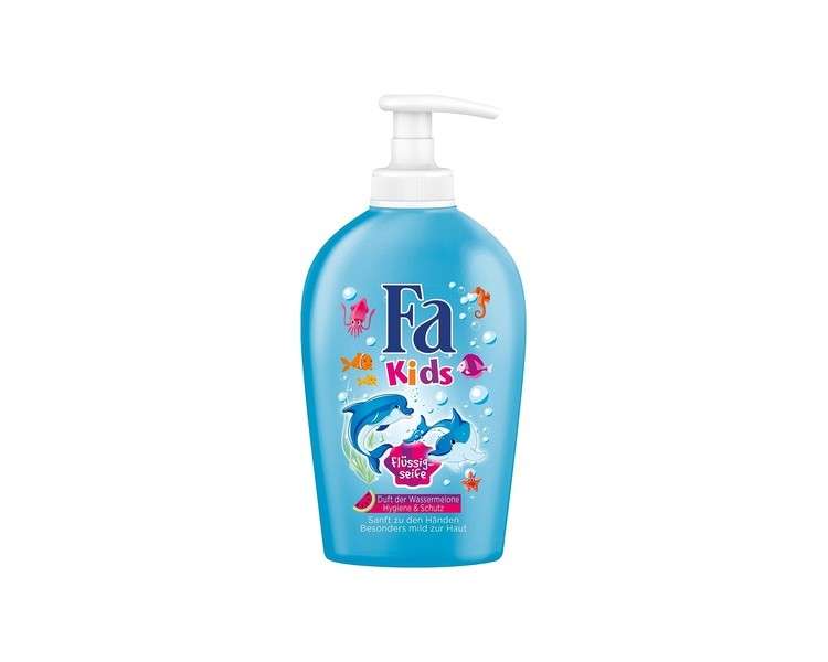 Fa Kids Dolphin Watermelon Scent Liquid Soap 250ml